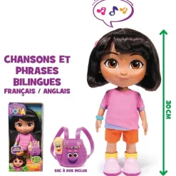 Poupée Dora chante et explore - Dora l'exploratrice