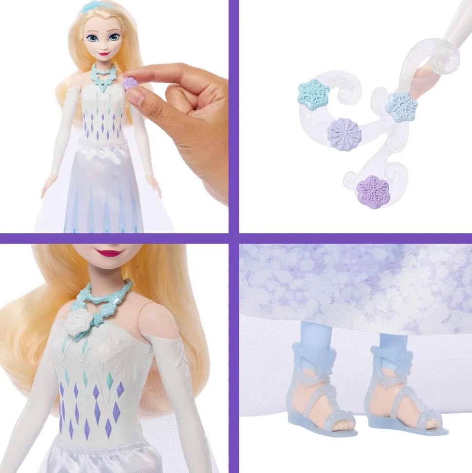 Poupée Elsa Jewel Reveal - La Reine des Neiges