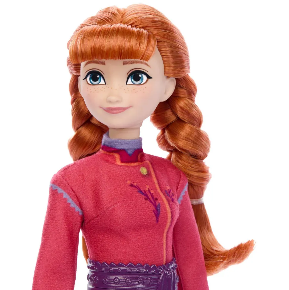 Poupée mannequin Anna et le louveteau - La Reine des Neiges