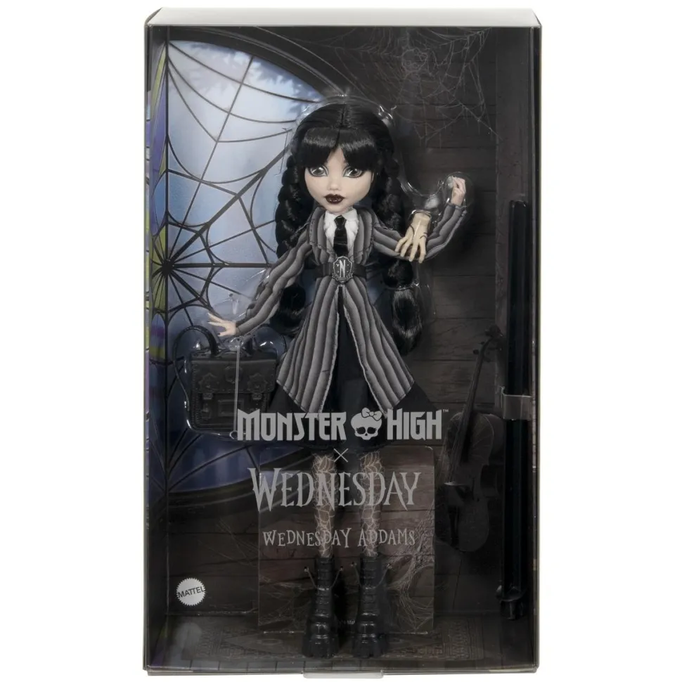 Poupée mannequin Mercredi - Monster High x Mercredi