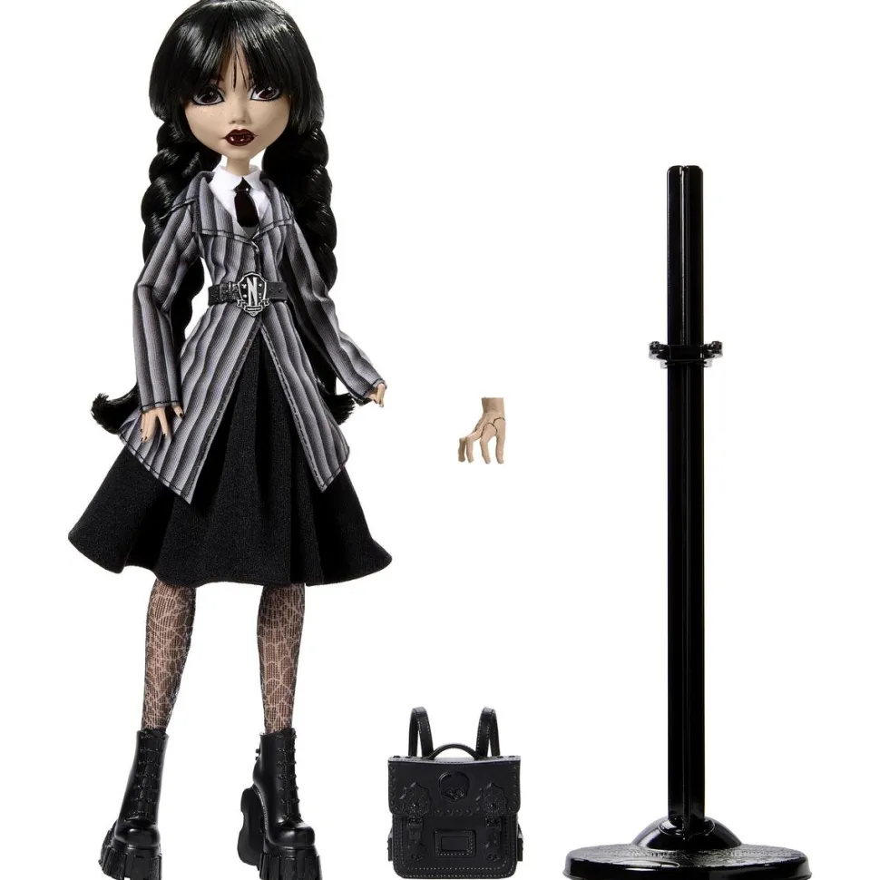 Poupée mannequin Mercredi - Monster High x Mercredi