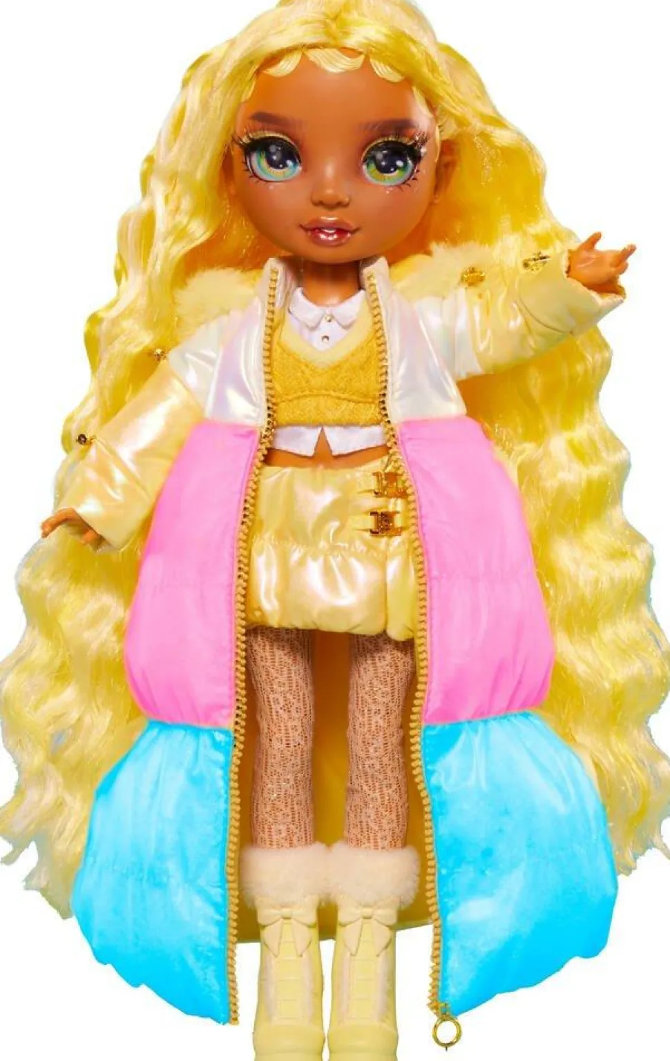 Poupée Mannequin Rainbow High Winter Wonderland Sunny 27 cm