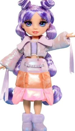 Poupée Mannequin Rainbow High Winter Wonderland Violet 27 cm