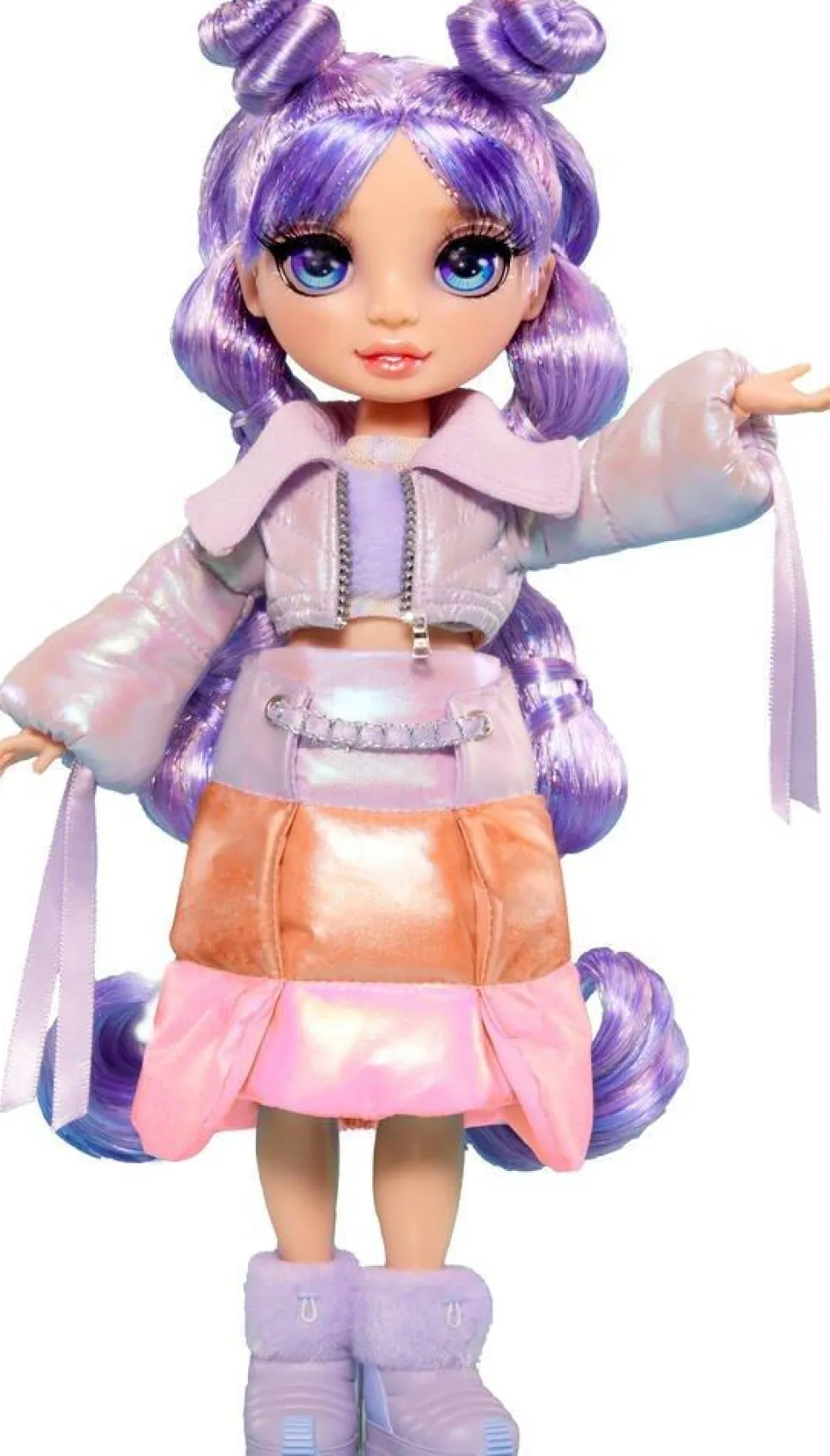Poupée Mannequin Rainbow High Winter Wonderland Violet 27 cm