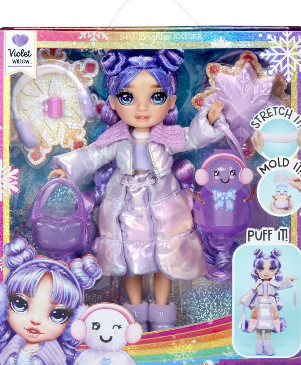 Poupée Mannequin Rainbow High Winter Wonderland Violet 27 cm