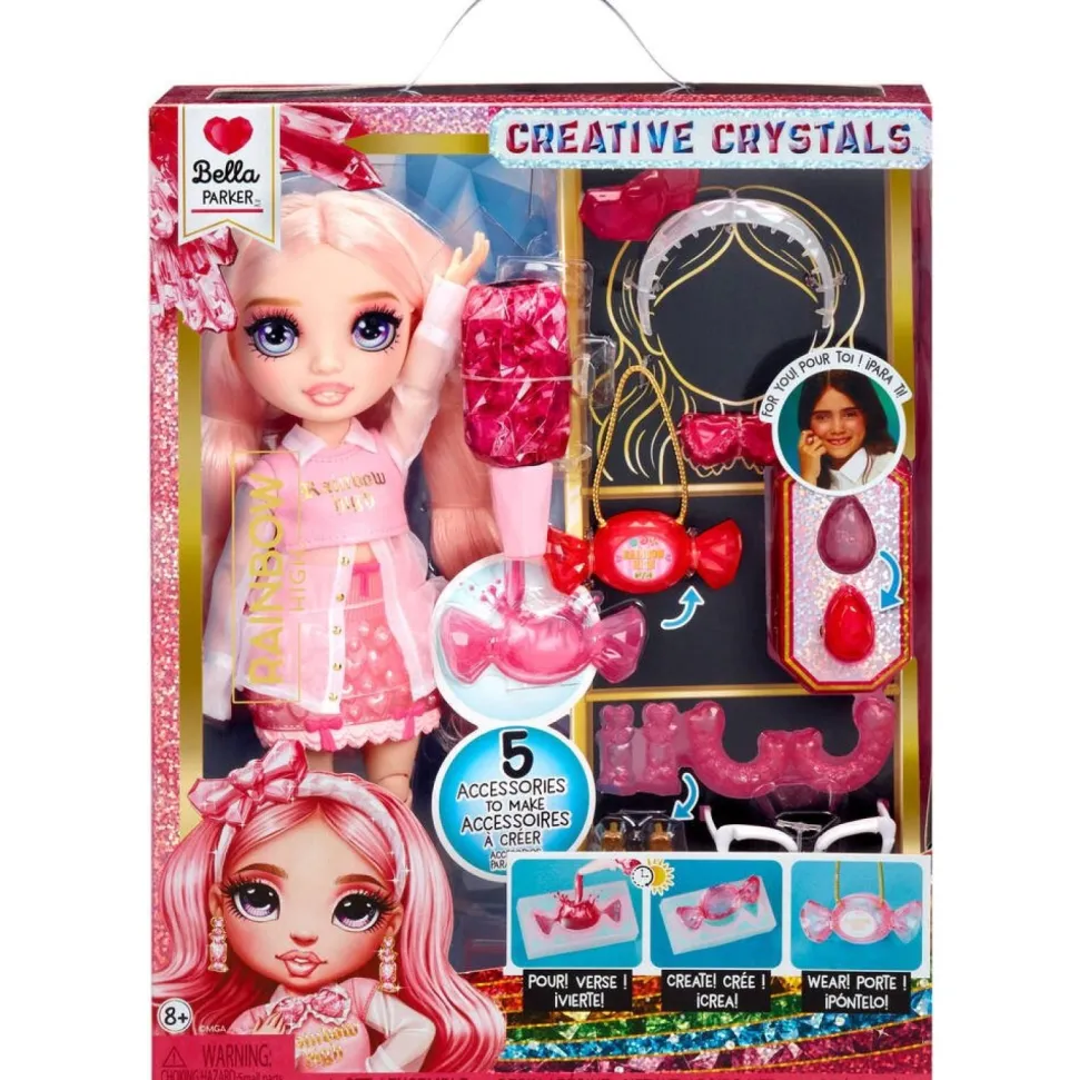 Poupée Rainbow High Creative cristals - Bella Parker