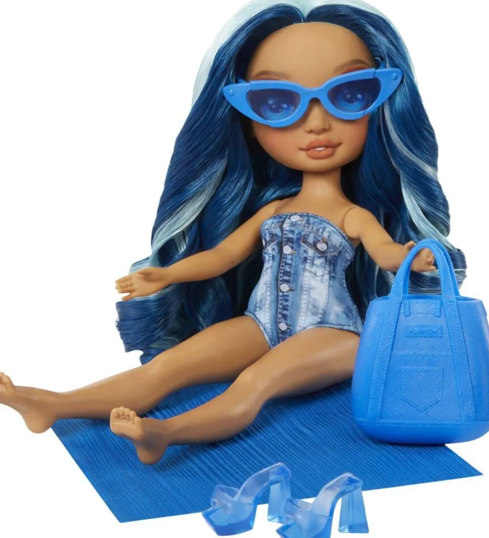 Poupée Rainbow High Swim et Style - Skyler blue