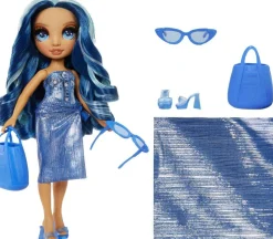 Poupée Rainbow High Swim et Style - Skyler blue