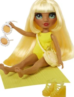 Poupée Rainbox High Swim et Style - Sunny Jaune