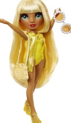 Poupée Rainbox High Swim et Style - Sunny Jaune