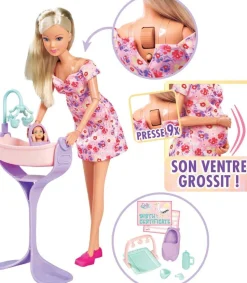 Poupée SteffI Love future Maman
