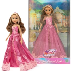 Poupée Winx tenue de Bal à Alféa 26cm - Flora