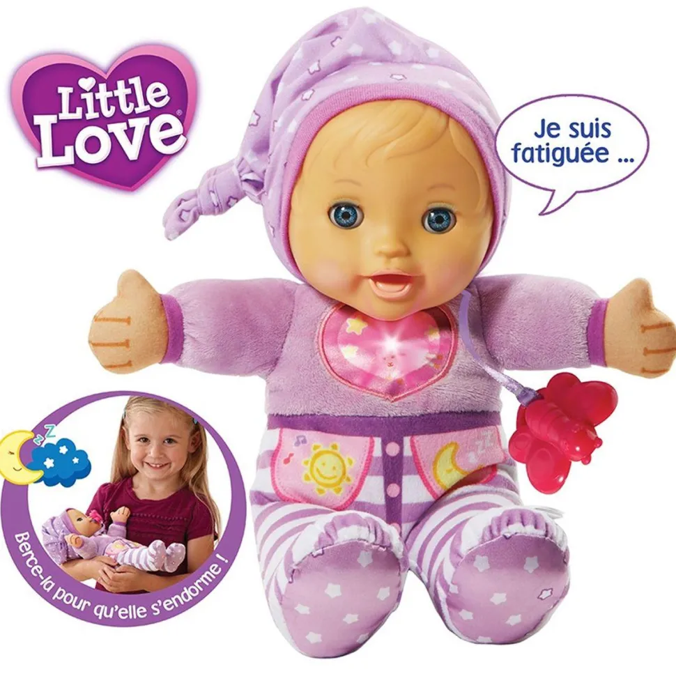 Poupon Little Love : Mon bébé à bercer