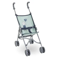 Poussette canne bleue pour Grand Poupon Corolle