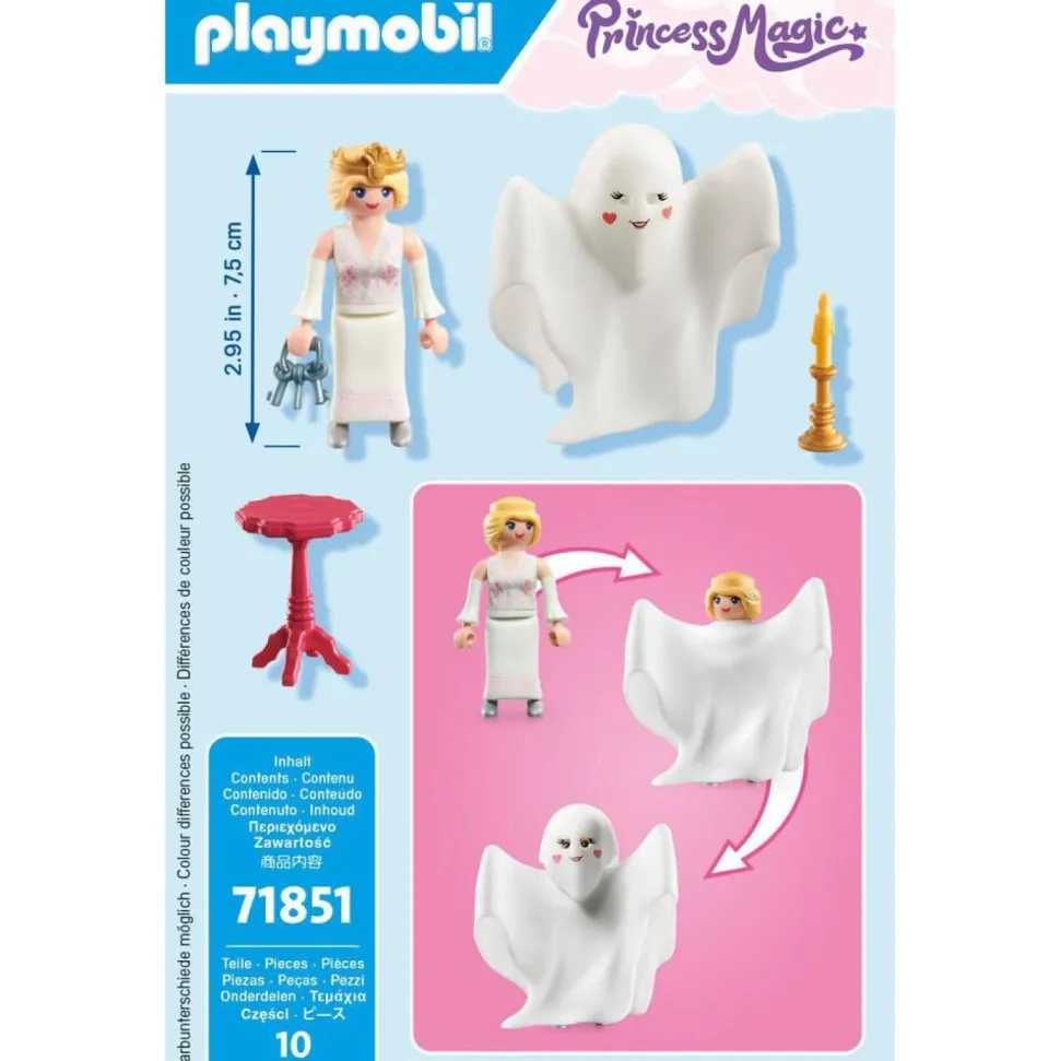 Princesse et déguisement fantome phospho Playmobil Princess Magic 71851