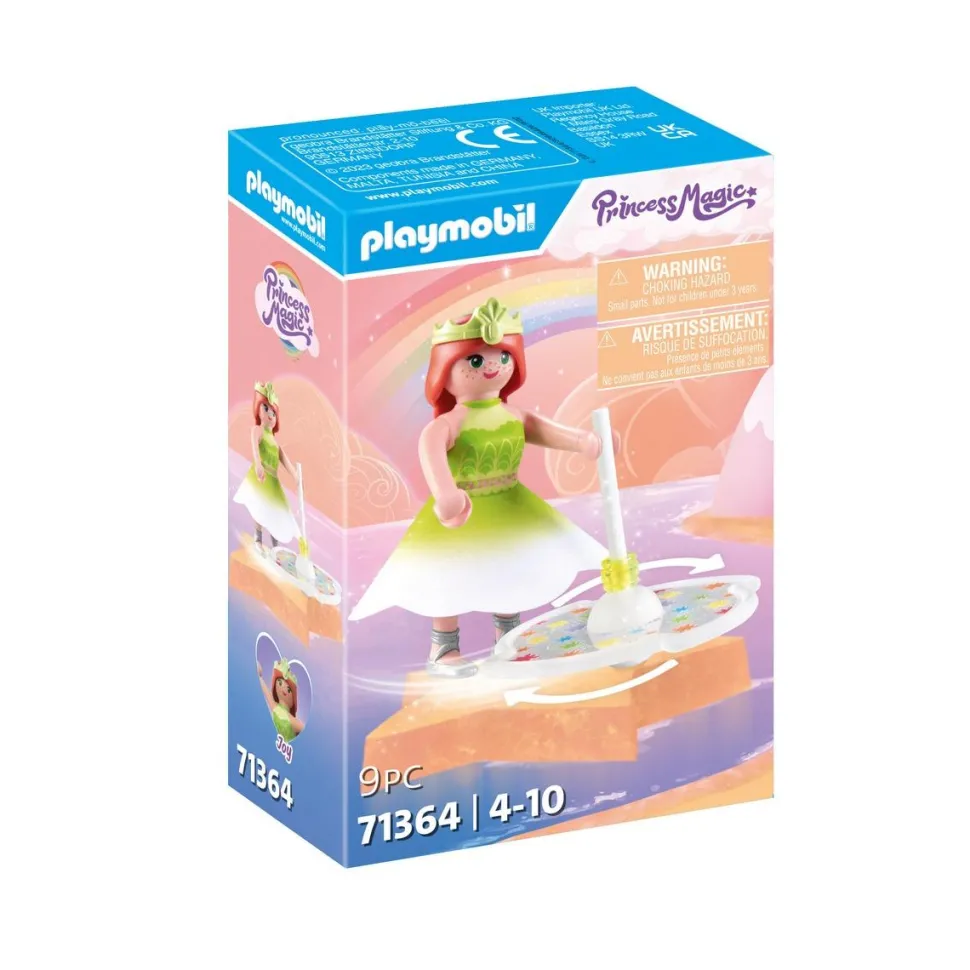 Princesse et toupie arc-en-ciel Playmobil Princess magic 71364
