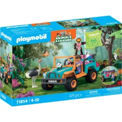 Promenade en Tout-Terrain Coloré PLAYMOBIL Animals & Friends 71854