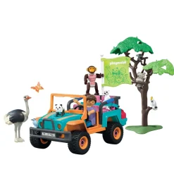 Promenade en Tout-Terrain Coloré PLAYMOBIL Animals & Friends 71854