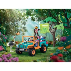 Promenade en Tout-Terrain Coloré PLAYMOBIL Animals & Friends 71854