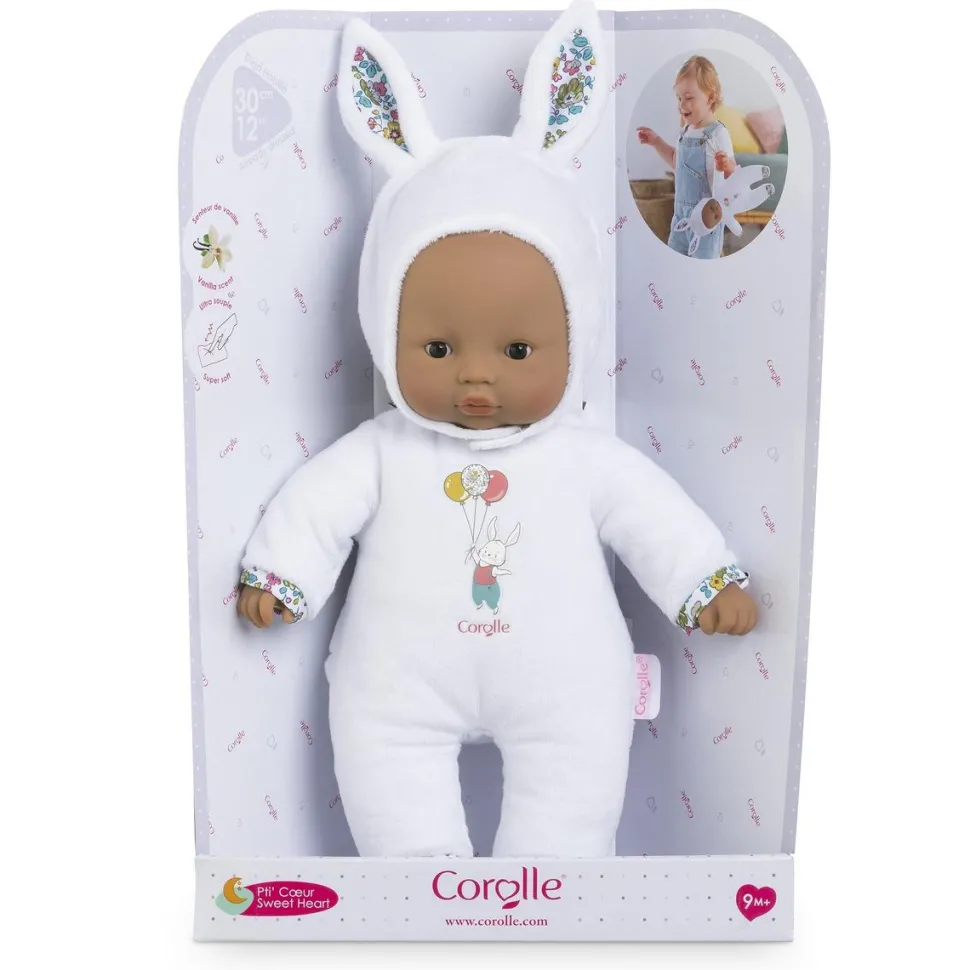 Pti' coeur lapin blanc - Mon doudou Corolle