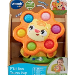 Ptit lion Tourni Pop avec ventouse