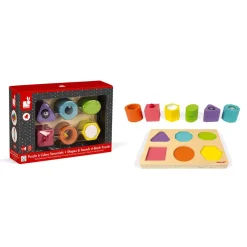 Puzzle 6 cubes sensoriels
