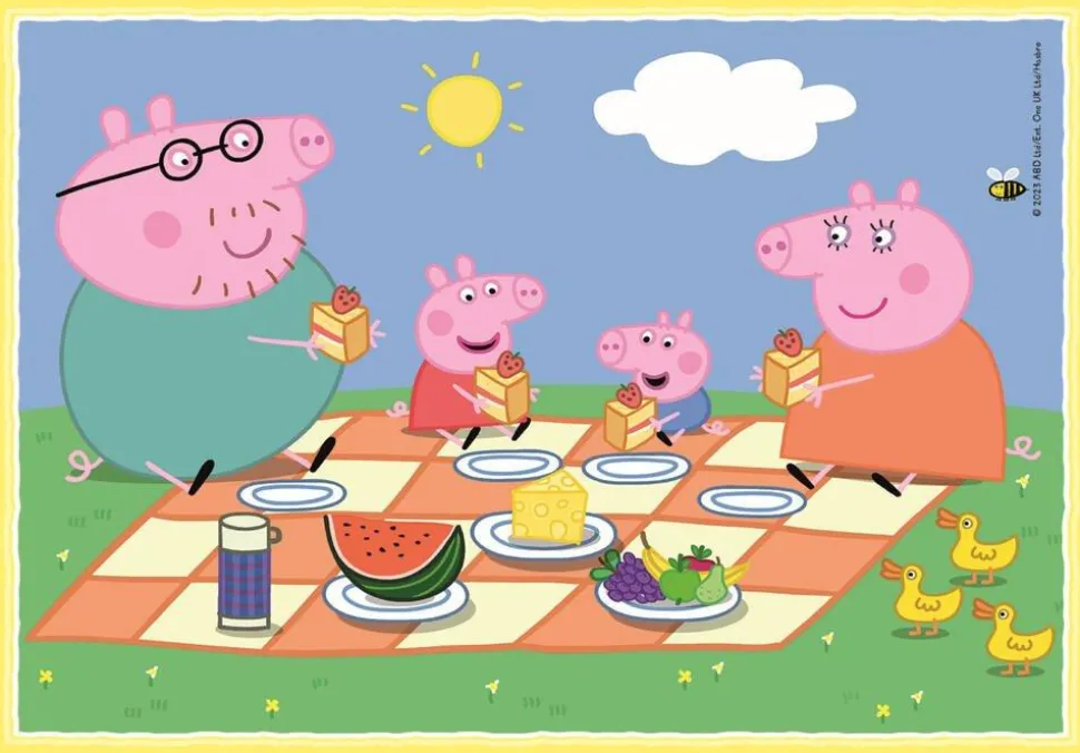 Puzzle 4 En 1 - Peppa Pig