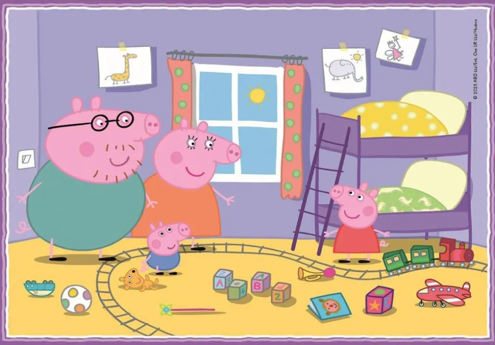 Puzzle 4 En 1 - Peppa Pig