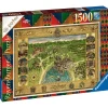 Puzzle 1500 pièces - La carte de Poudlard / Harry Potter