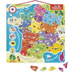 Puzzle 93 pièces : La France magnétique