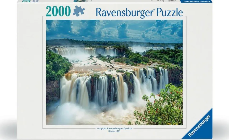 Puzzle 2000 pièces Chutes d'iguazu au Brésil