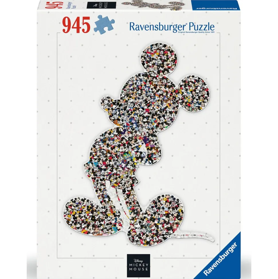 Puzzle 945 pièces forme Mickey Mouse