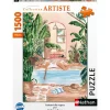 Puzzle 1500 pièces Instant de repos - Collection artiste Nathan