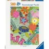 Puzzle 500 pièces jungle de fleurs