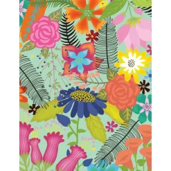 Puzzle 500 pièces jungle de fleurs