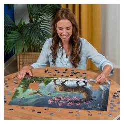 Puzzle 1000 pièces Le cerf du Printemps
