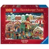 Puzzle 1000 pièces le Marché de Noël