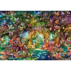 Puzzle 4000 pièces Le royaume des fées