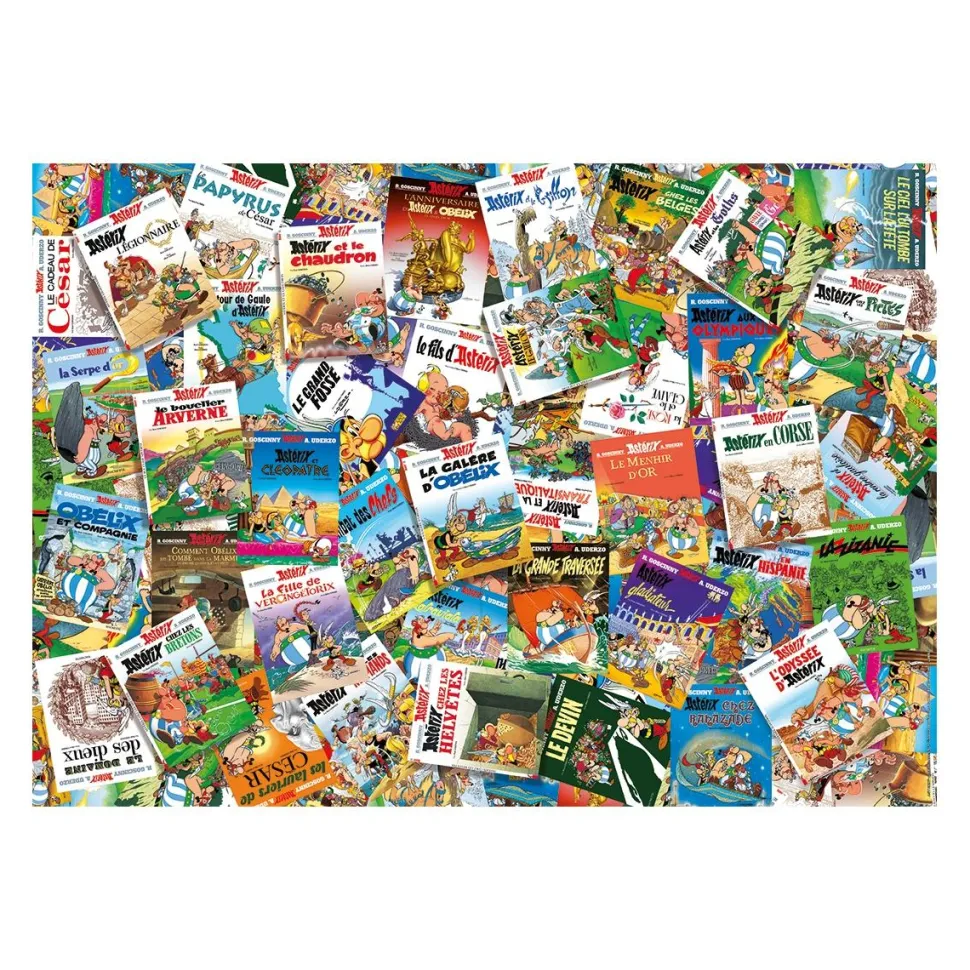 Puzzle 1000 pièces Les albums d'Astérix - Collection Mes héros Nathan