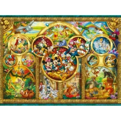 Puzzle 1000 pièces Les plus beaux thèmes Disney