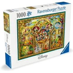 Puzzle 1000 pièces Les plus beaux thèmes Disney