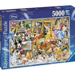 Puzzle 5000 pièces Mickey L'artiste