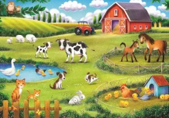 Puzzle 30 pièces SuperColor - Animaux De La Ferme