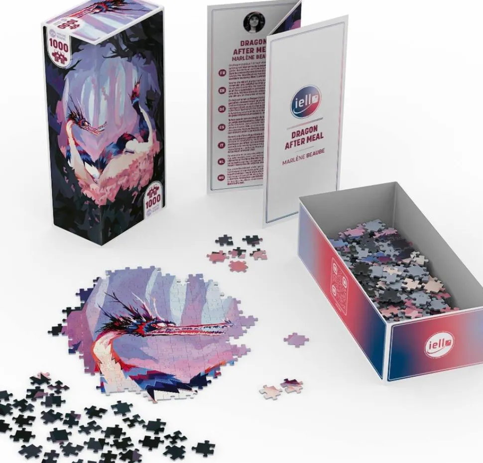 Puzzle 1000 pièces Universe Dragon after meal
