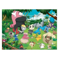 Puzzle 300 pièces XXL - Pokémon sauvages
