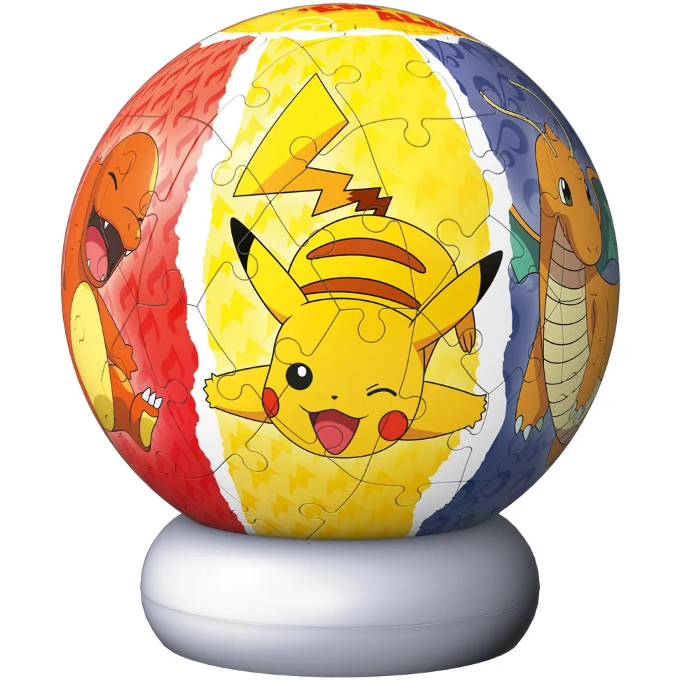 Puzzle ball 3D 72 pièces Pokémon illuminé