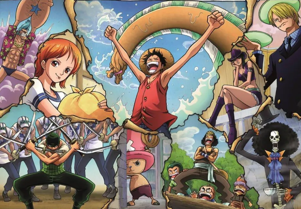 Puzzle Cube 500 pièces - One Piece
