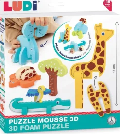 Puzzle 3D animaux en mousse