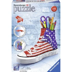Puzzle 3D Sneaker American Style