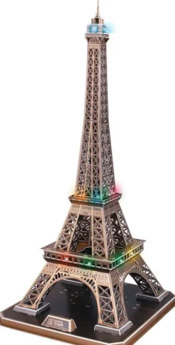 Puzzle 3d Tour Eiffel Lumineux 84 pièces